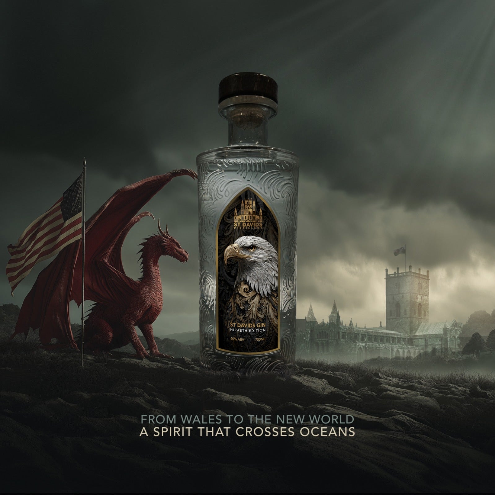 COLLECTORS EDITION - St Davids Welsh Dry Gin