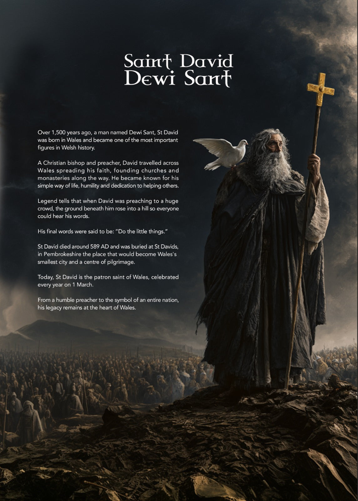 BECOME PART OF THE STORY - SAINT DAVID VIP MEMBERSHIP